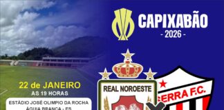 Real Noroeste recebe o Serra nesta quinta feira pelo Capixabão 2026.